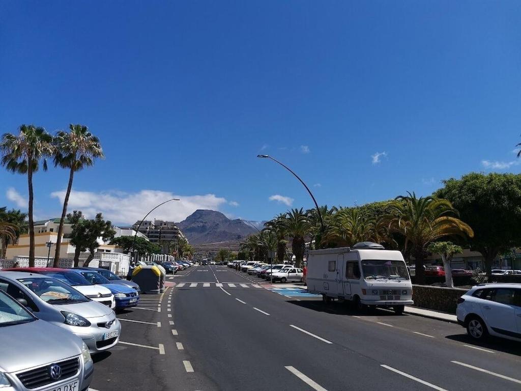 Los Cristianos Appartement Orange Trees Vue Mer Panoramique ภายนอก รูปภาพ