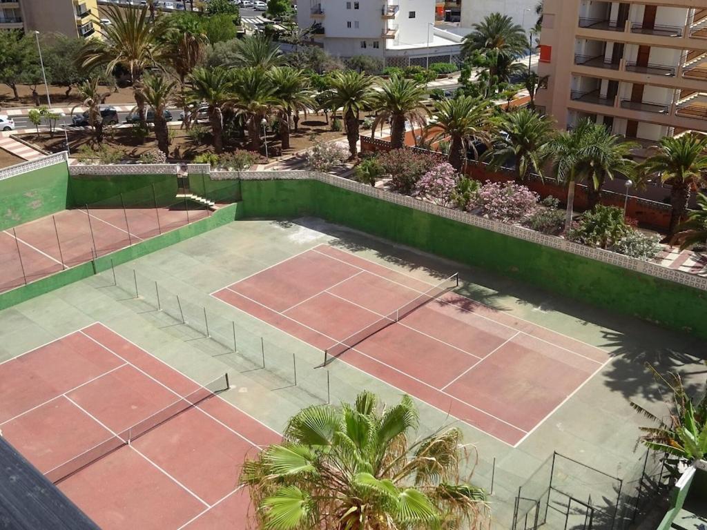 Los Cristianos Appartement Orange Trees Vue Mer Panoramique ภายนอก รูปภาพ