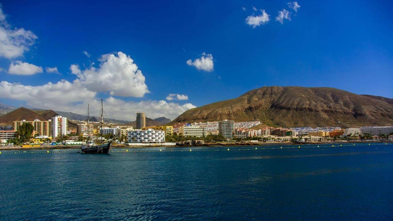Los Cristianos Appartement Orange Trees Vue Mer Panoramique ภายนอก รูปภาพ