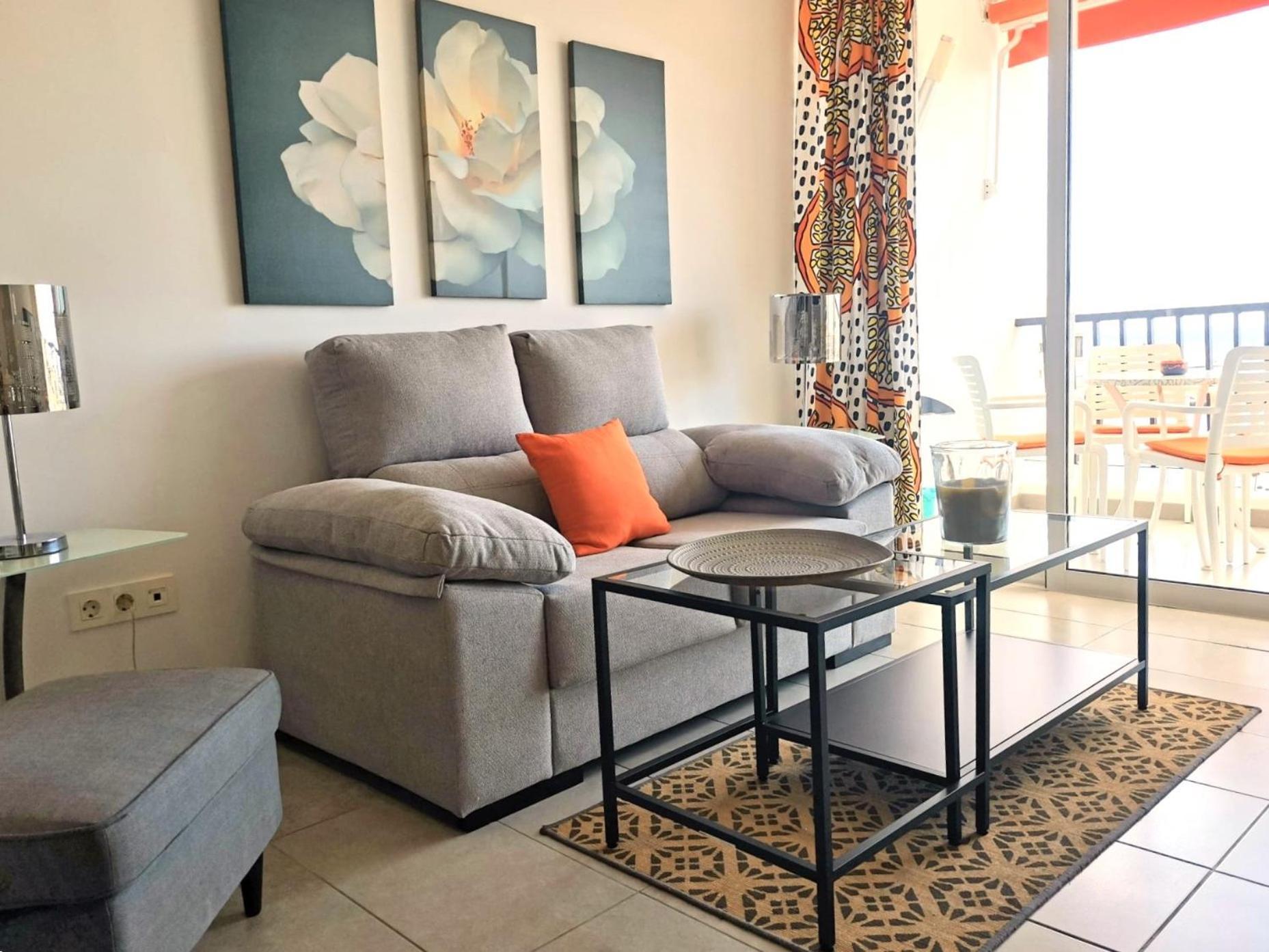 Los Cristianos Appartement Orange Trees Vue Mer Panoramique ภายนอก รูปภาพ