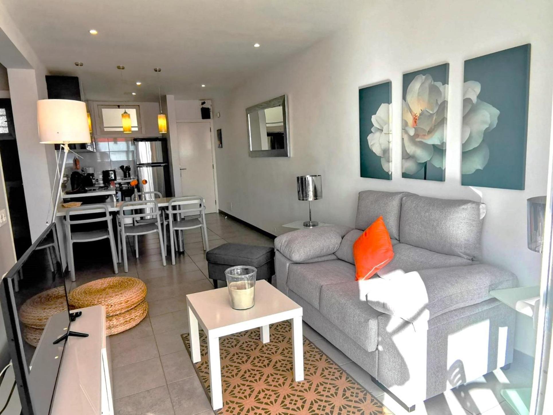 Los Cristianos Appartement Orange Trees Vue Mer Panoramique ภายนอก รูปภาพ
